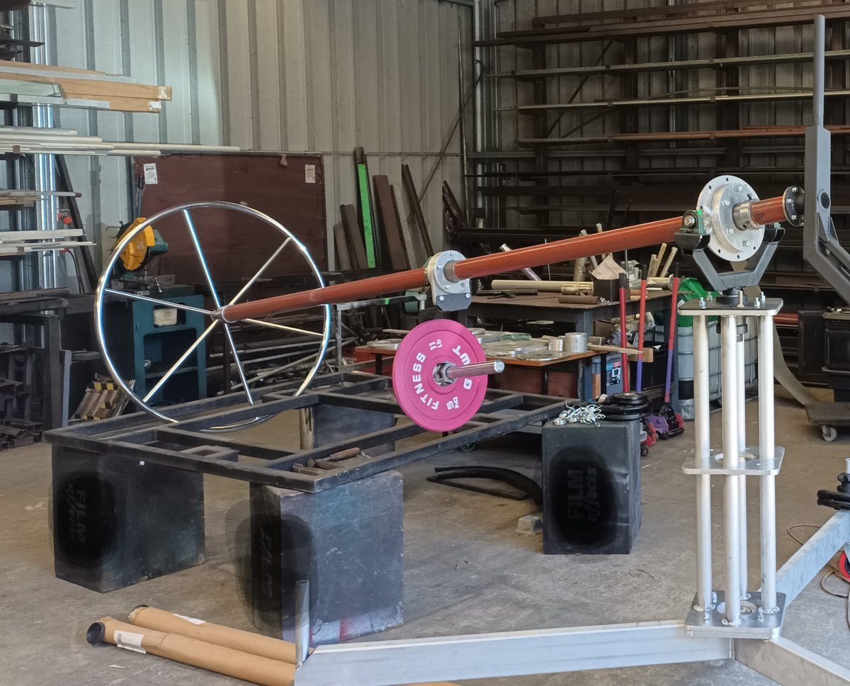 Two-Person 720° Tuning Fork Simulator